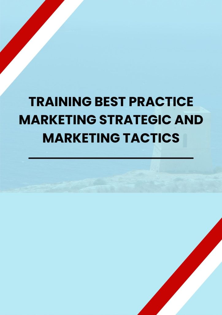 pelatihan BEST PRACTICE MARKETING STRATEGIC AND MARKETING TACTICS online