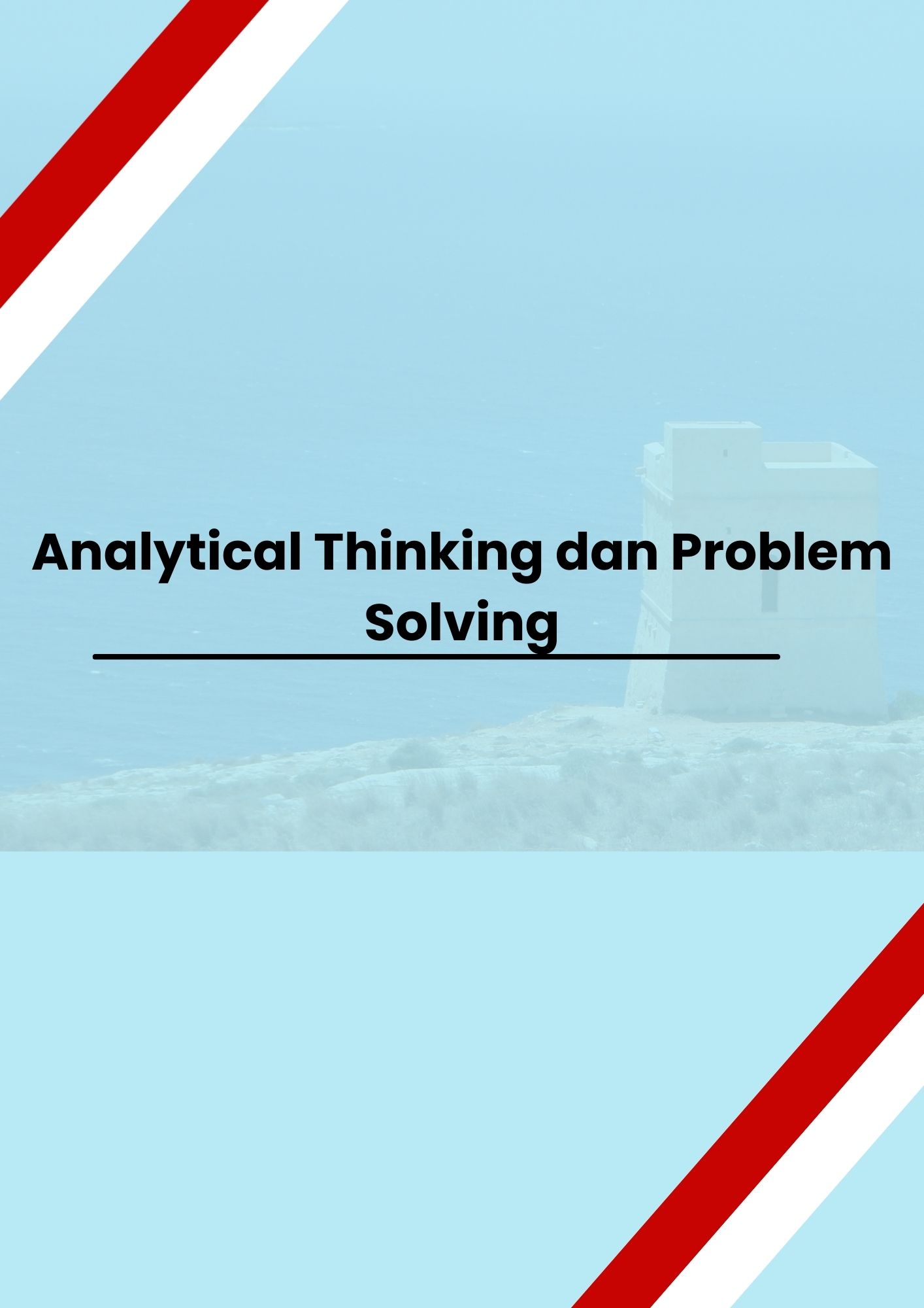 pelatihan Analytical Thinking dan Problem Solving di jakarta