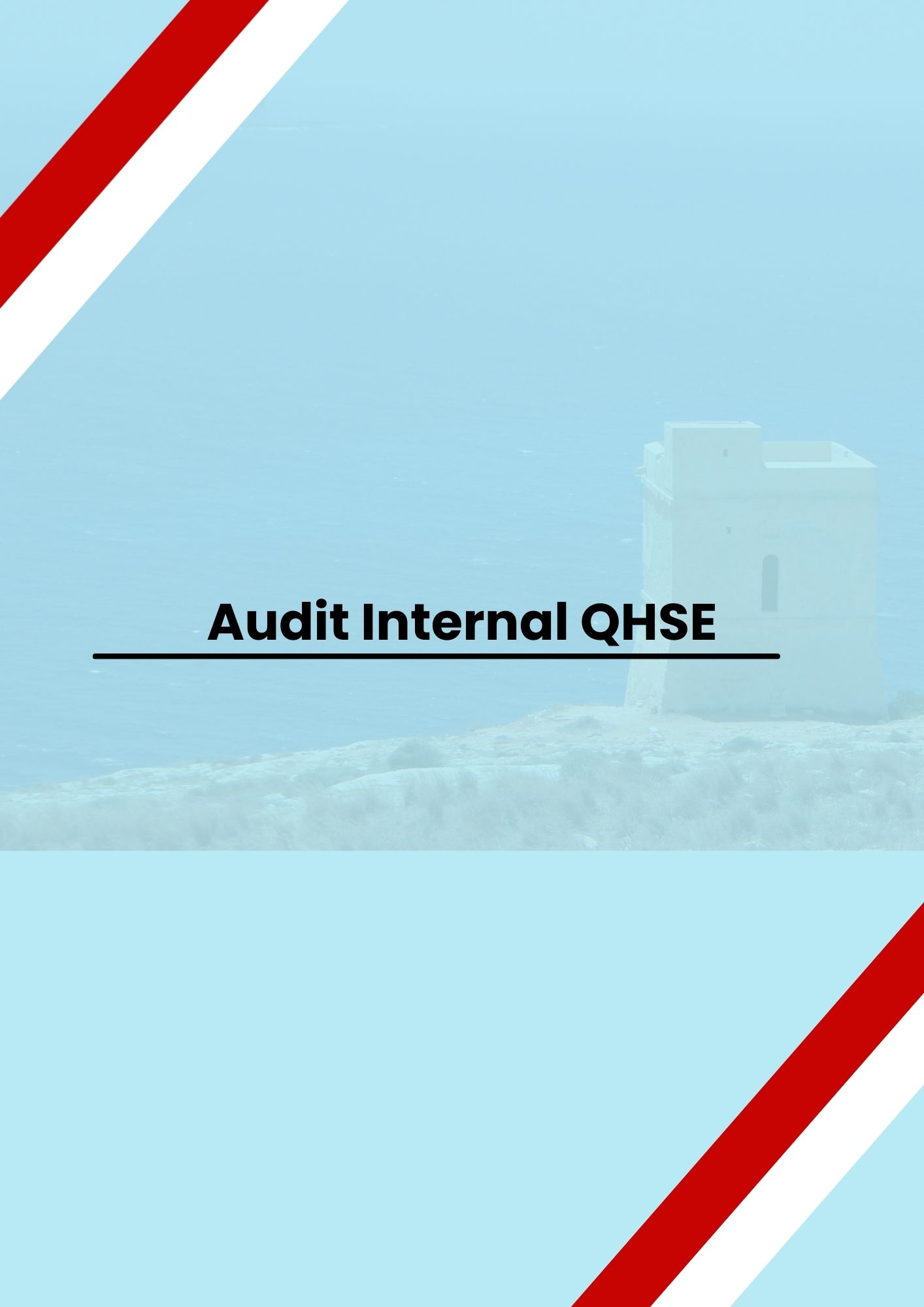 Audit Internal QHSE