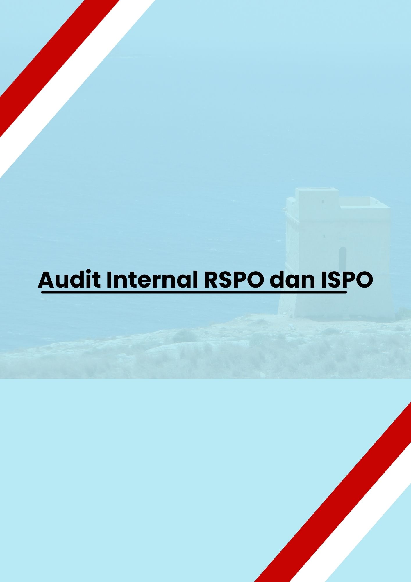 Audit Internal RSPO dan ISPO