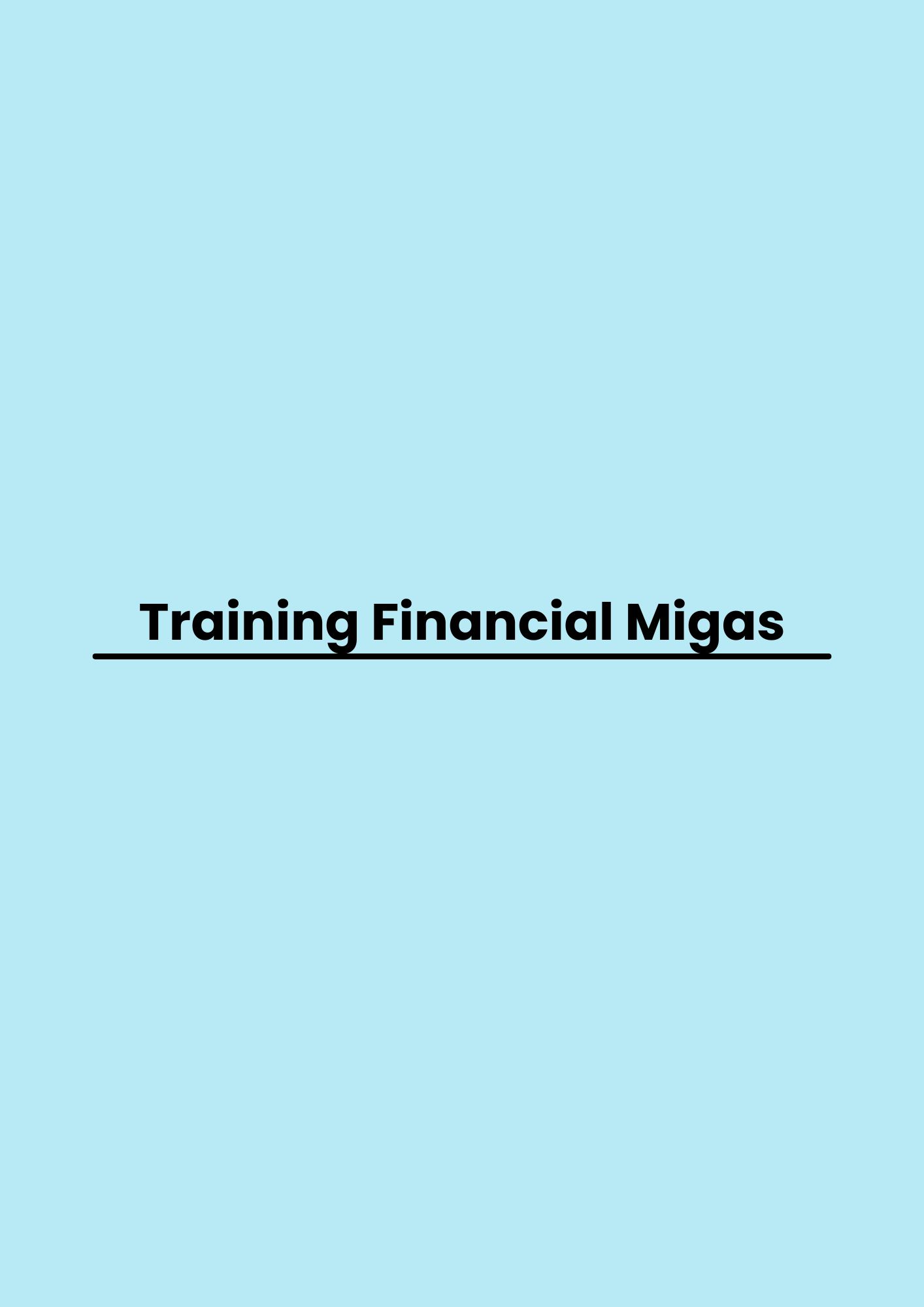 pelatihan Financial Migas di jakarta