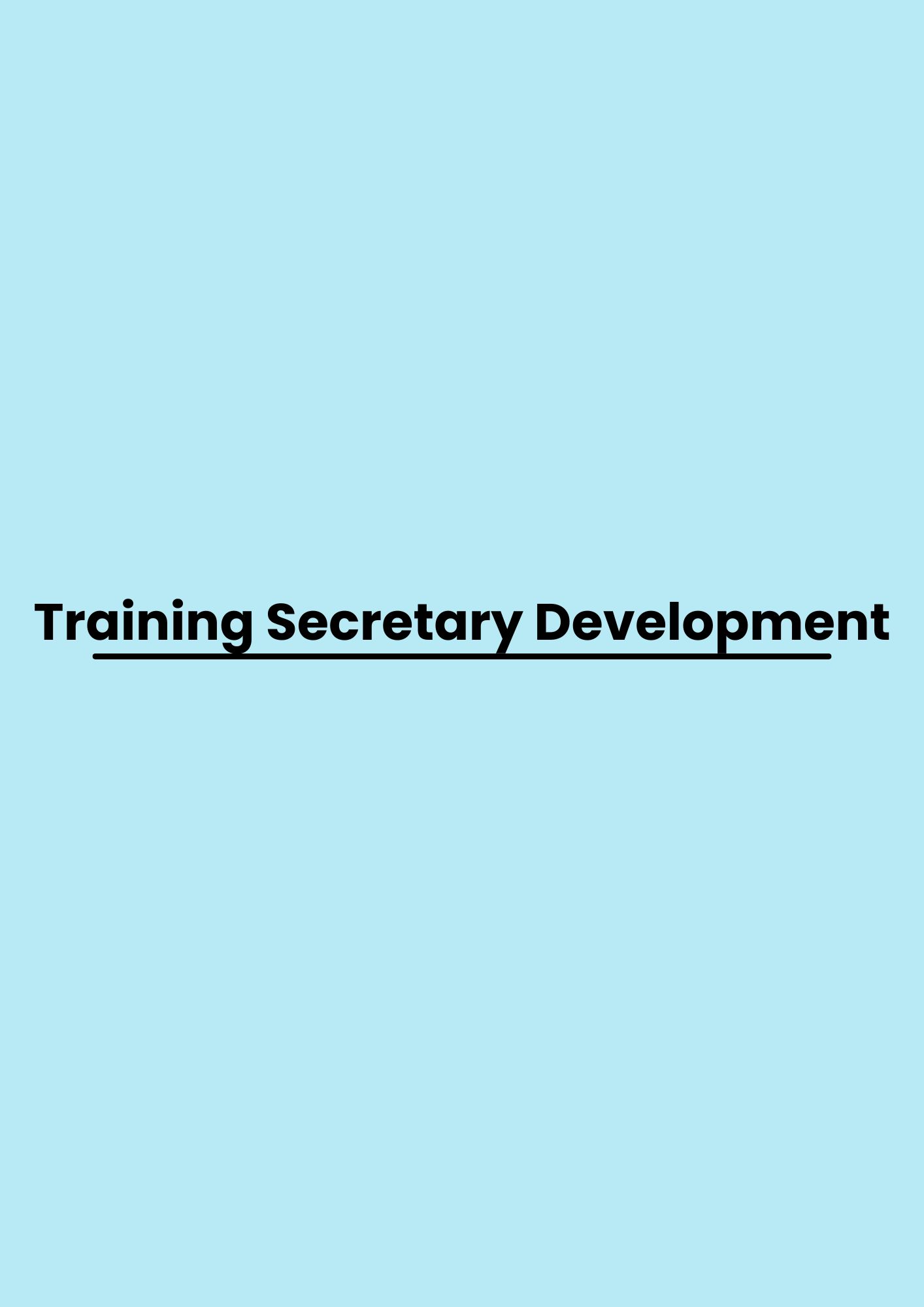 Training Secretary Development pelatihan Secretary Development di jakarta