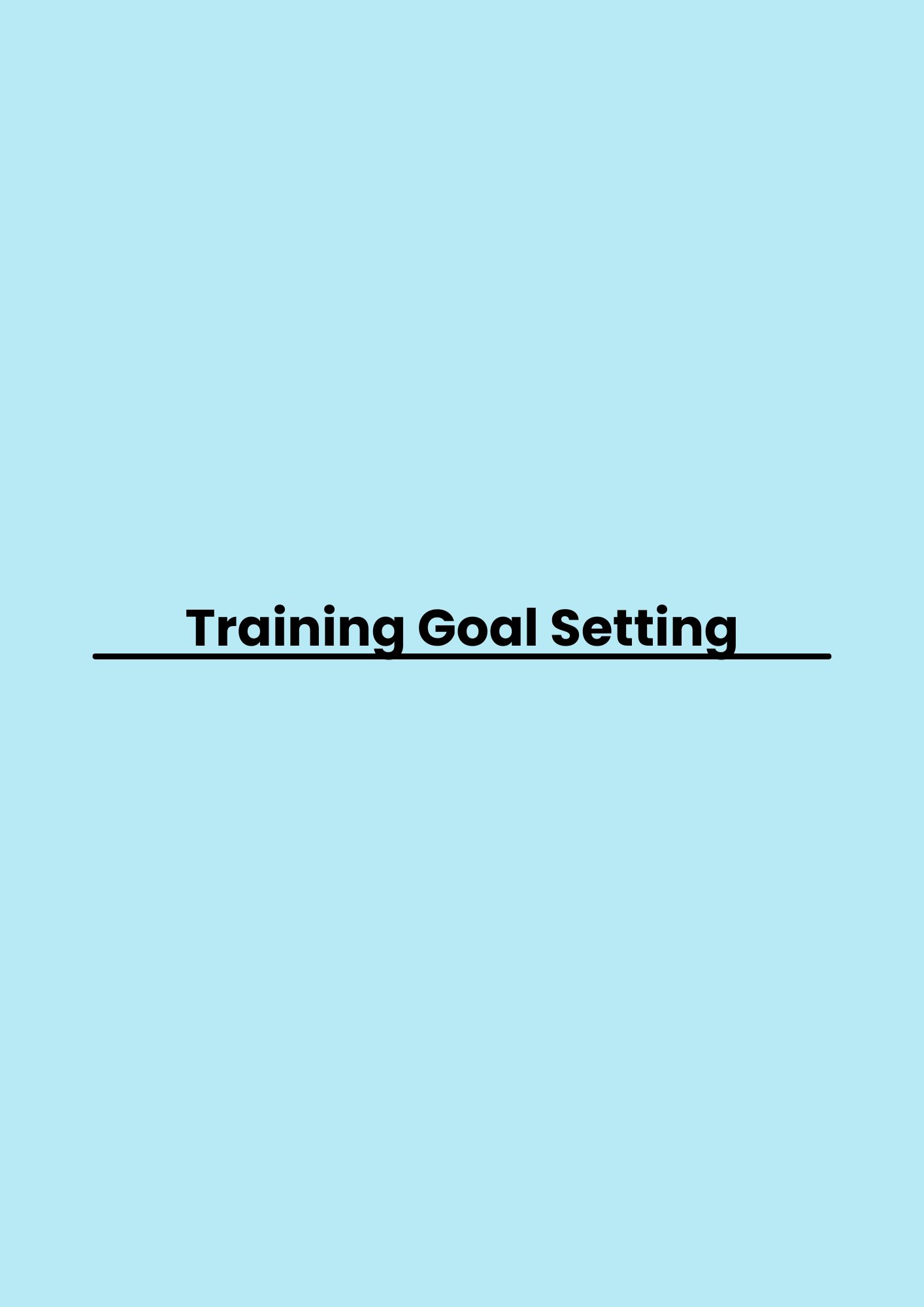 pelatihan Goal Setting di jakarta