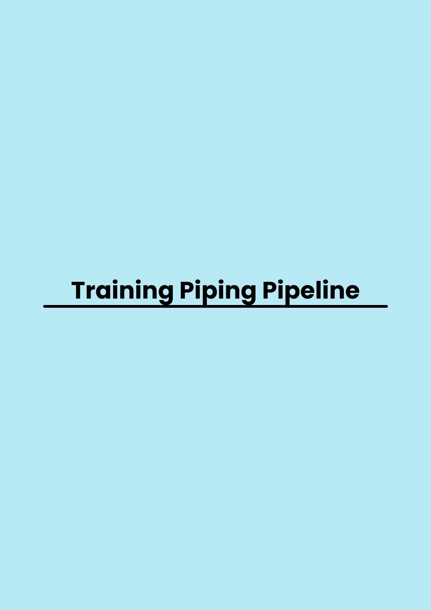 pelatihan Piping Pipeline di jakarta