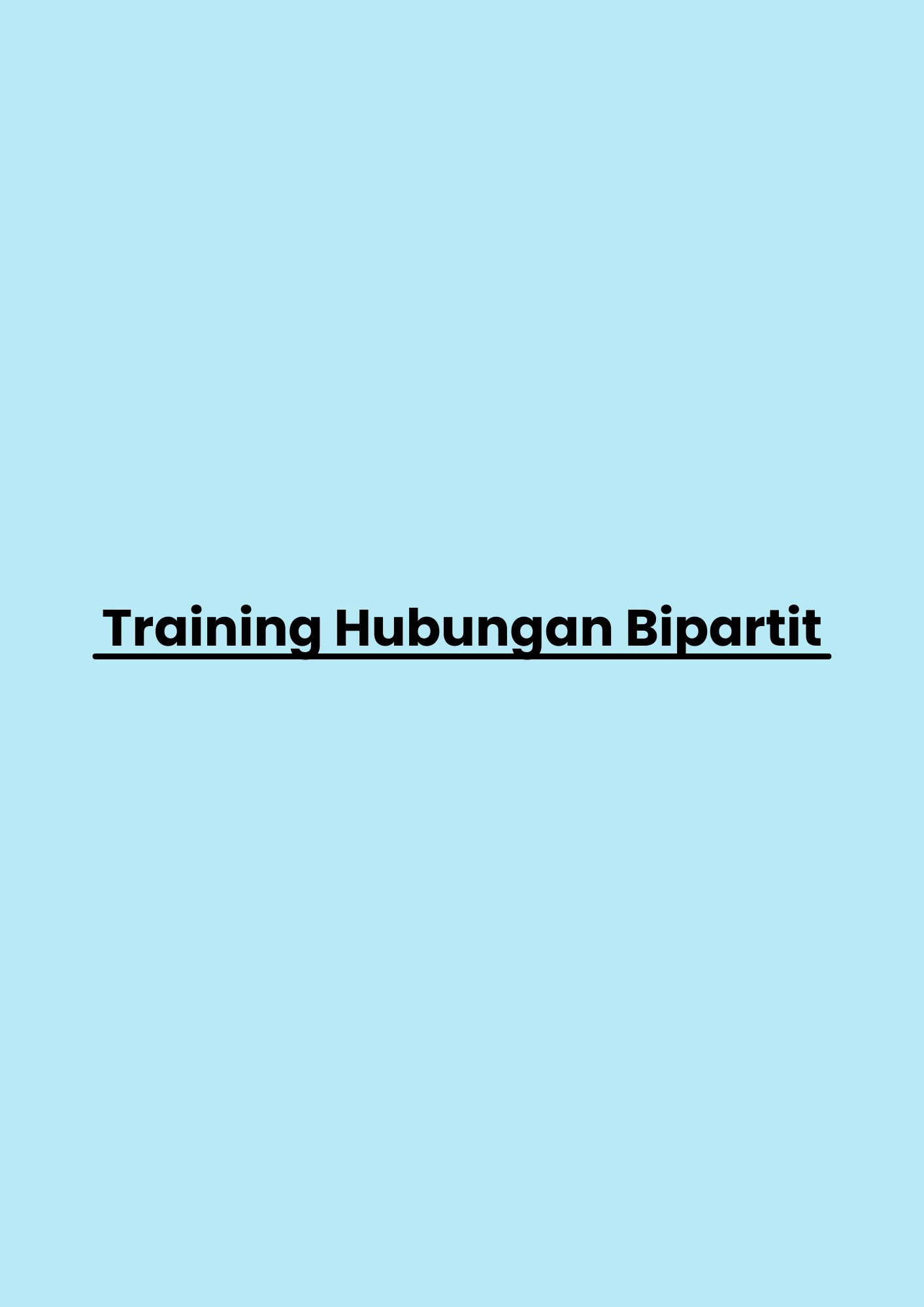 pelatihan Hubungan Bipartit di jakarta
